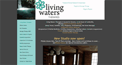 Desktop Screenshot of livingwaterstherapies.com